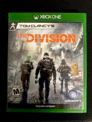 Tom Clancy's The Division Ubisoft Xbox One Requires Internet Case & Disc