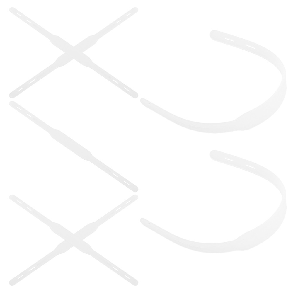 APL 8pz Cinghie Elastiche in Silicone per Stivali da Neve Anti Neve Pantaloni Lacci