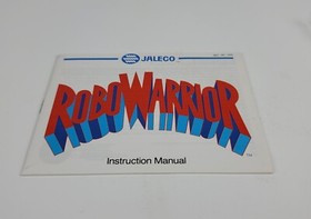 1988 Robo Warrior NES Nintendo 100% Complete CIB has some marker writing 
