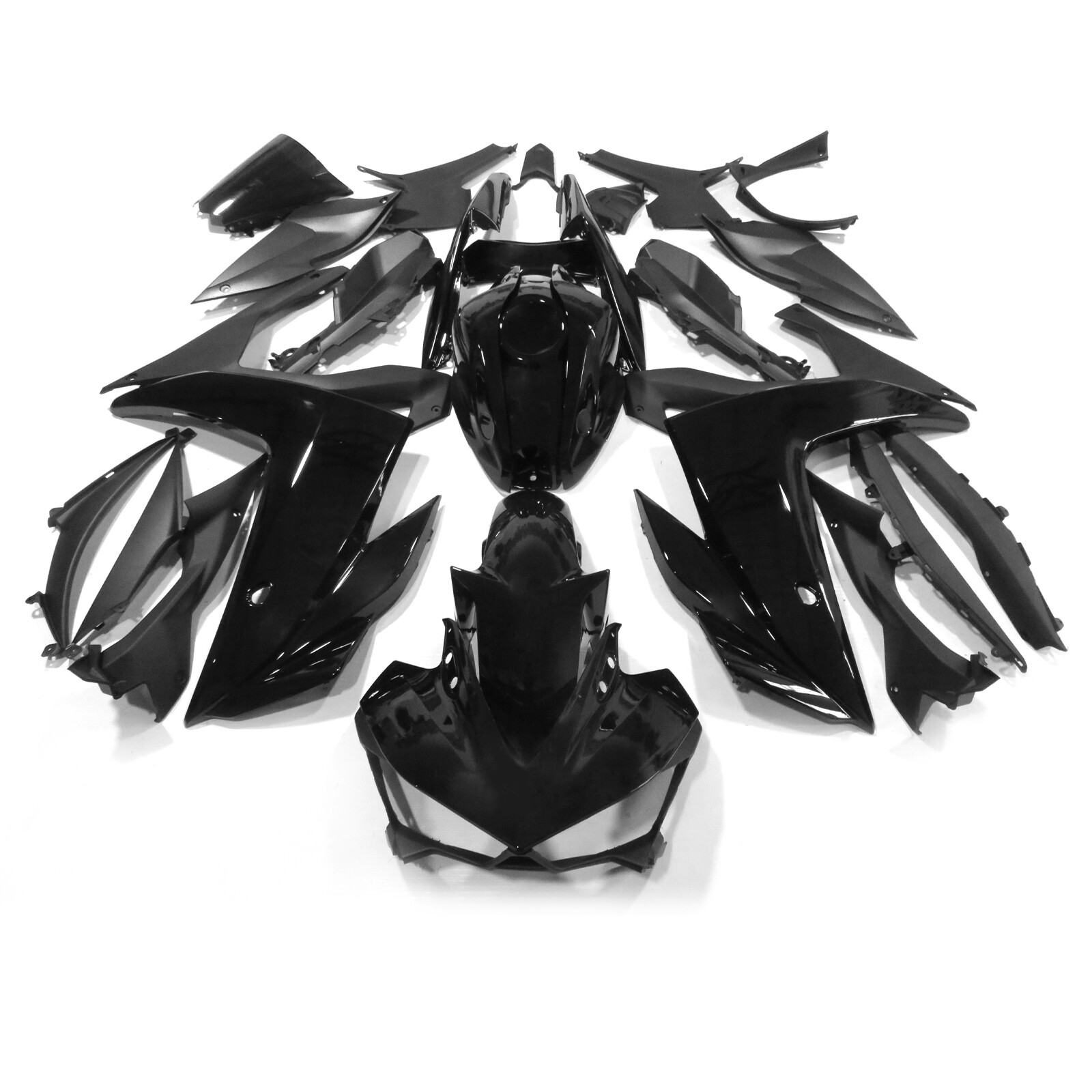 Glossy Black Fairing Kit Bodywork For Yamaha YZF R3 2014-2018 R25 2015-2018 US