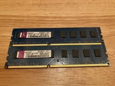 Kingston 4GB Kit 2x2GB PC3-10600U DDR3 1.5V Non-ECC DIMM RAM