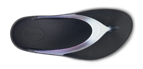 OOFOS Women's OOmega OOlala Luxe Sandal - Calypso - Picture 3 of 10