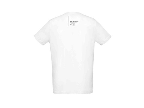 BMW Motorrad White Daredevil Genuine Biker T-Shirt Brand New with Tags Medium - Picture 2 of 2