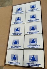 10 Boxes MedSafe Lens Cleaning Wipes Eye Glasses Camera Phone Screen Cleaner