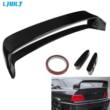 LABLT Rear Trunk Spoiler Wing Gloss Black For BMW 3 Series E36 M3 92-98 LTW GT