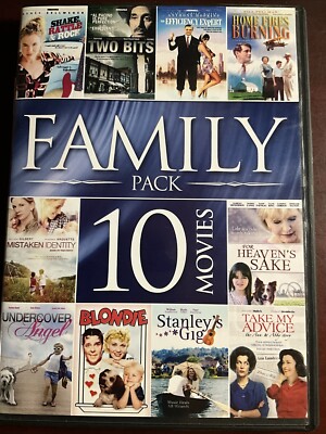 Family pack 10 movies Dvd