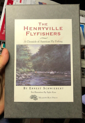 Rare The Henryville Flyfishers by Ernest Schwiebert Inscribed / Signed ...