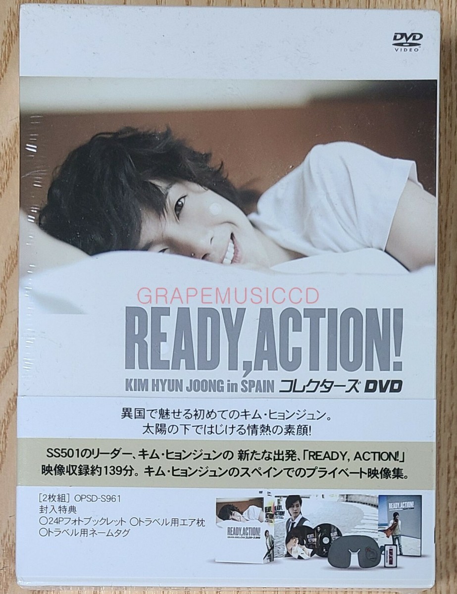 ミュージック READY, ACTION! KIM HYUN JOONG DVD KIM HYUN JOONG SS501 READY ACTION KIM HYUN JOONG IN SPAIN JAPAN