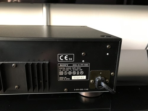 Sony DTC-60ES DTC60ES High-End DAT Tapedeck - Bild 8 von 10