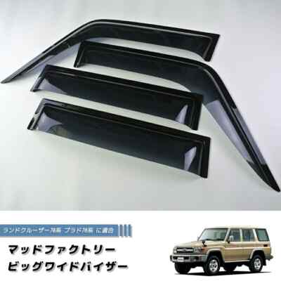 Toyota LAND CRUISER 70 78 series Prado Wide visor Door visor | eBay
