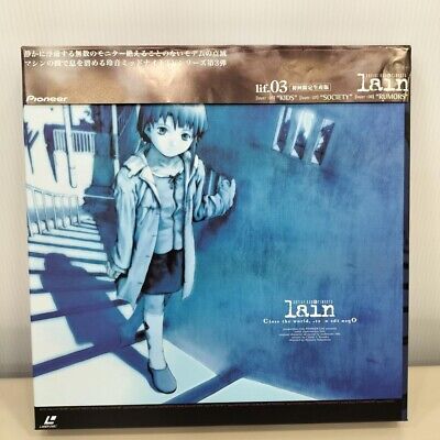 Serial Experiments Lain laserdisc 5LD BOX set All Obi Insert anime Laser disc | eBay Serial Experiments Lain laserdisc 5LD BOX set All Obi Insert anime Laser disc | eBay