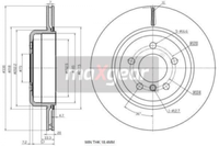 2X Maxgear 19-2783 Bremsscheibe FüR BMW