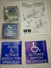 NEW! Norton 661 Handicapped Face Plate Door Switch for Powermatic Door Openers