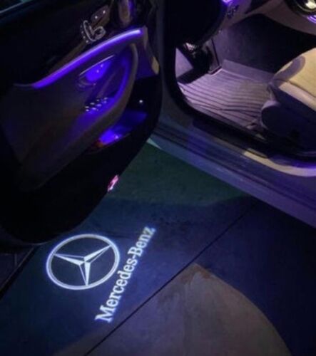 Mercedes C-Klasse Bj.2014-2022 nur Limo&Kombi AMG Tür Licht Led Einstieg TUNING - Bild 1 von 7