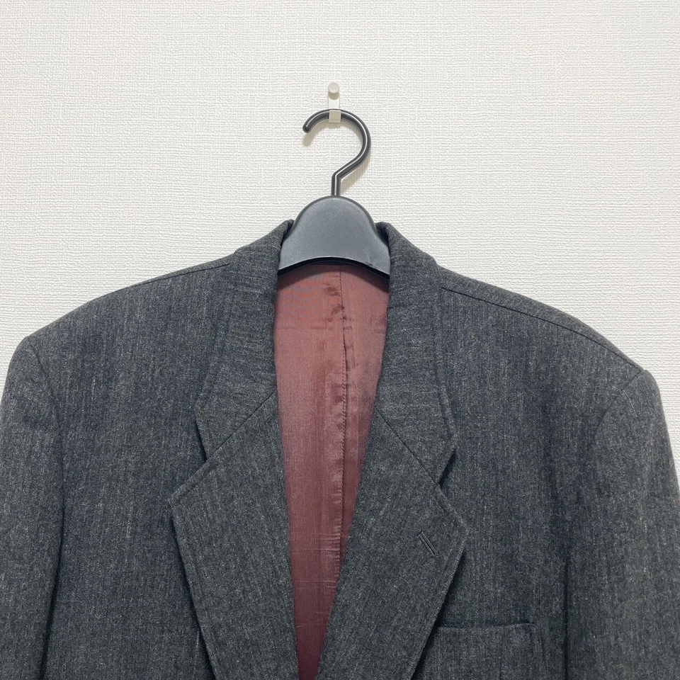 Chaqueta De Colección Monsieur Nicole Matsuda Japón Gris Lana Para Hombre Talla M Años 90 Años 80 Foto 3 de 4