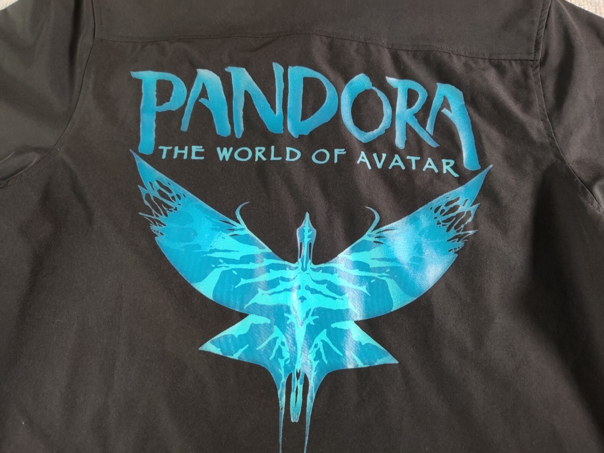 Disney Pandora The World Of Avatar Womans Button Short Sleeve