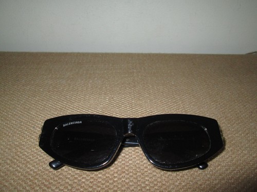 Occhiali da sole donna BALENCIAGA BB0095S 0095S 001 nero oro grigio 53 19 135