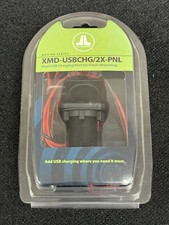 JL Audio XMD-USBCHG/2X-PNL Dual USB Charging Port for Panel-Mounting NEW