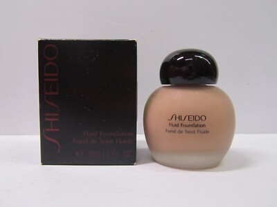 Shiseido Fluid Foundation color P6 Natural Deep Pink 1.1 oz