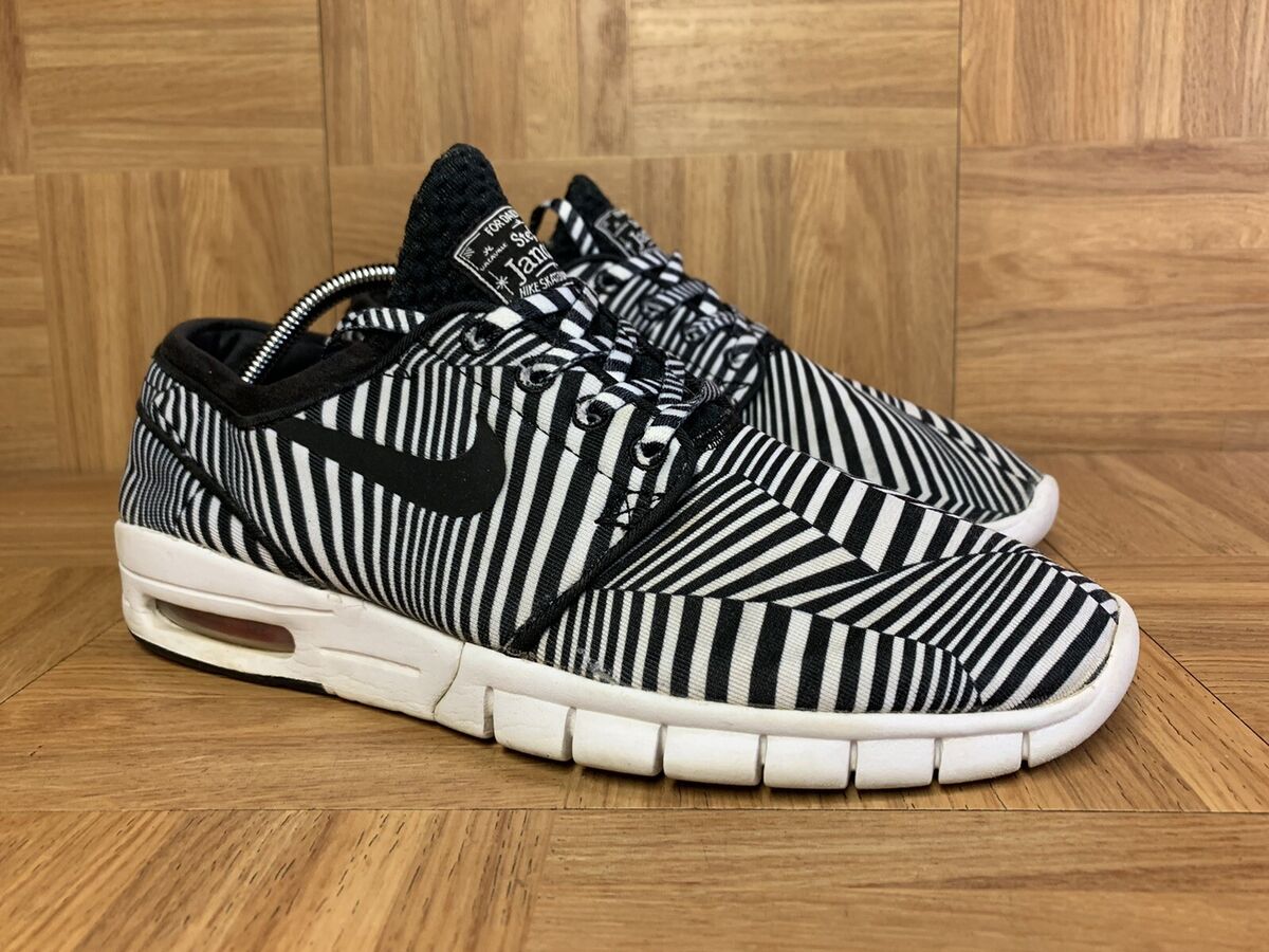 RARE🔥 Nike SB Stefan Janoski Max Dazzle Zebra Optical RARE🔥 Nike SB Stefan Janoski Max Dazzle Zebra Optical