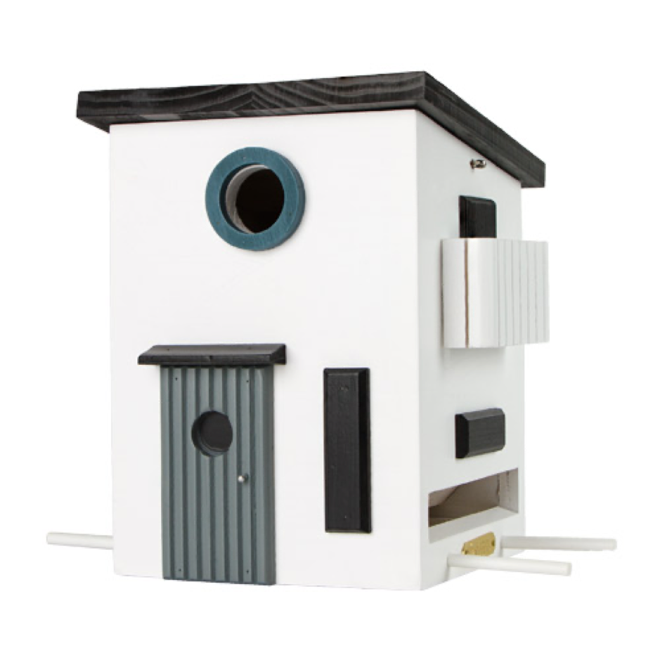 Wildlife Garden  Bird Nesting Box Multiholk Functional House