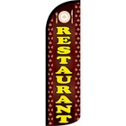 Restaurant 3 ft X 11 1/2 ft Windless Swooper Flag