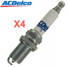 Set of 4 Spark Plugs ACDelco GOLD Genuine GM OEM 19145287 Rapidfire Platinum