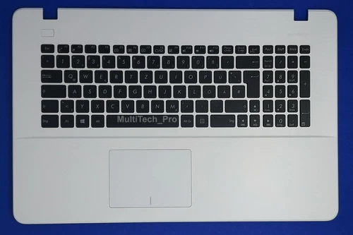 TopCase mit DE Tastatur Asus X751 X751MA X751MD X751NA X751SA X751SJ - Weiss -