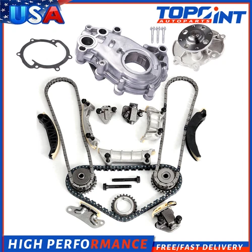 Timing Chain Kit Water Oil Pump For Saturn Suzuki 2.8L 3.6L Cu. 170 N36A 04-07