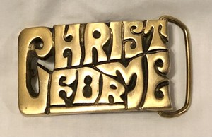 70s belt buckle