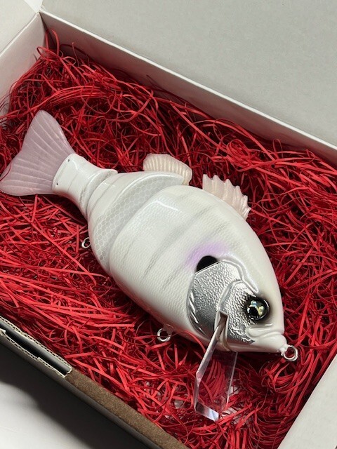 Leurre Souple KRR Fat Gill #2 - Swimbait SHAD Pour Carnassiers - Custom HPH, PIZZ