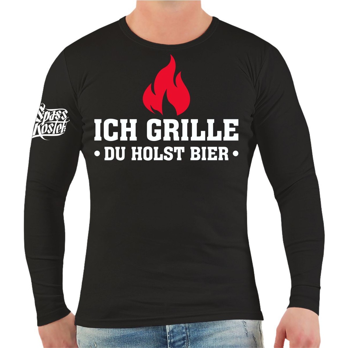 Aufnäher „Ich Grille, Du Holst Bier“ – Ca. 9 X 7 Cm, Bügelbar, Für Jacken, Rucksäcke & Mehr
