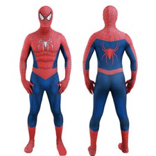 Upgraded Toby Spider-Man Jumpsuit Spiderman Cosplay Costume Halloween Adult/Kids