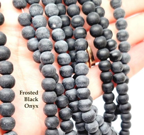 Semi Precious Gemstone Beads Jewellery Making - 6mm Round - 65 per strand - Picture 26 of 176