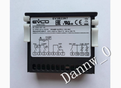 New EVCO EV3B23N7 Temperature Controller
