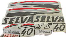 ADESIVI MOTORE FUORIBORDO SELVA MURENA 40 CV KIT COMPLETO
