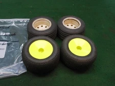 Pro-Line Vintage Team Losi Glued Rims Truck Rear & Front Vintage RC XXX Tires