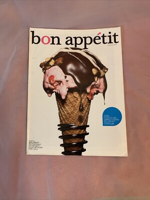 Bon Appetit Cooking Magazine Book August 2008 Cook Chocolate Cherry Ice ...