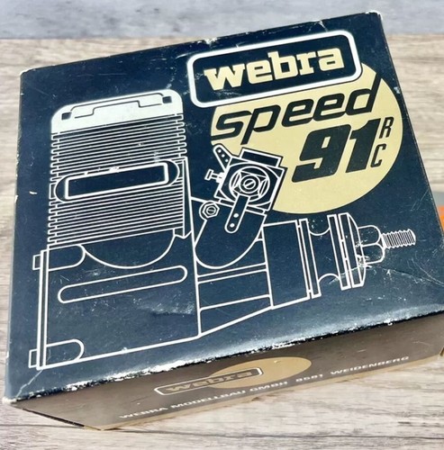 Webra Speed 91RC with Water Heatsink RC Racing Boat Nitro Engine NEW - Picture 4 of 4