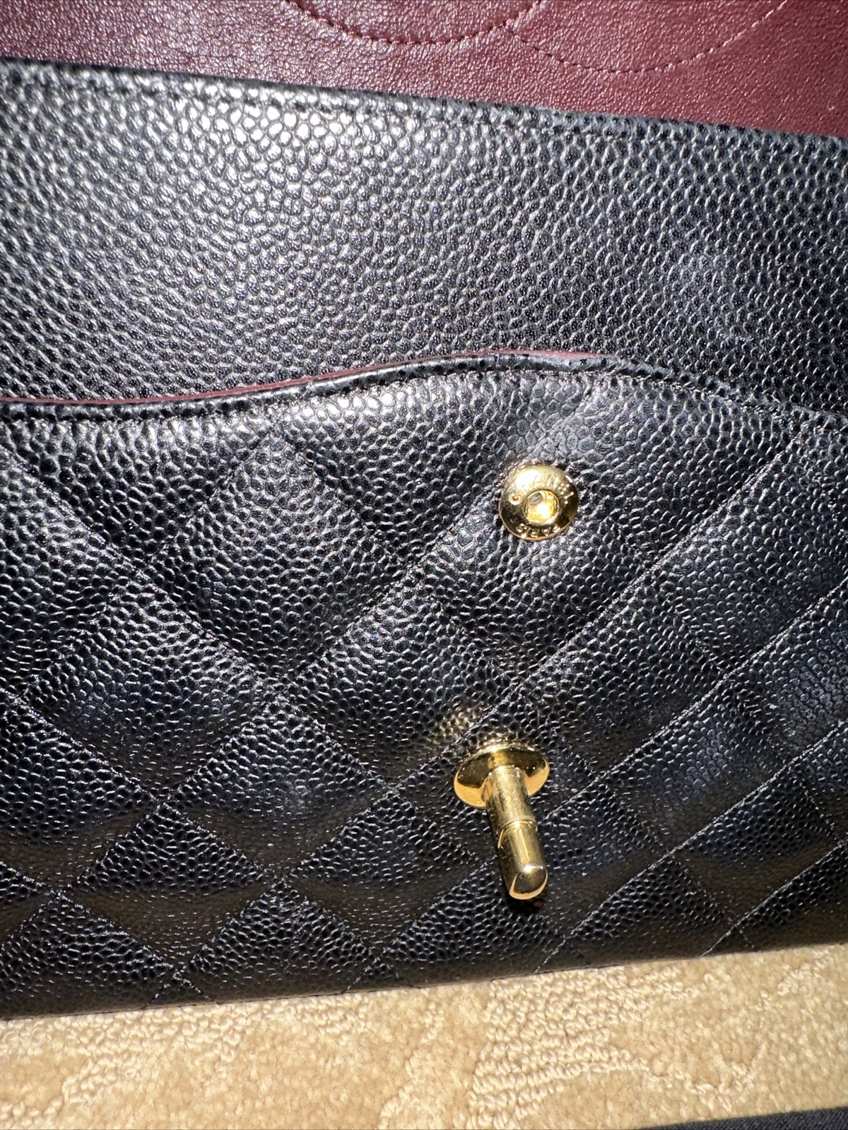 100% AUTHENTIC CHANEL CLASSIC Large DOUBLE FLAP w… - image 11