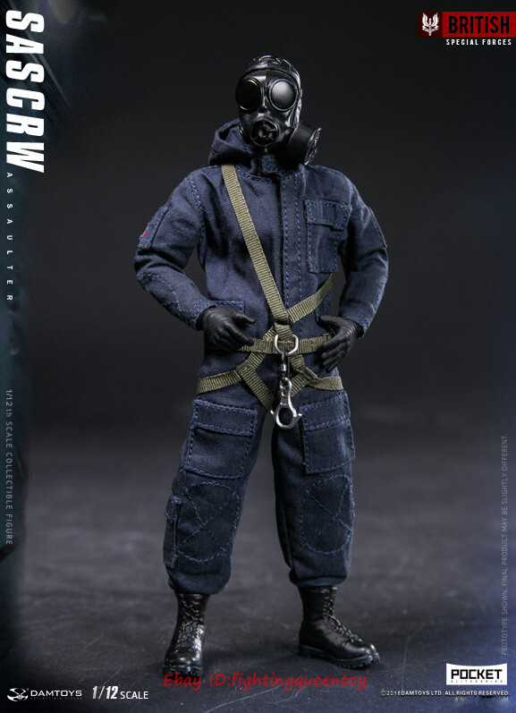 DAMTOYS PES001 British Special Forces SAS Assaulter 1/12