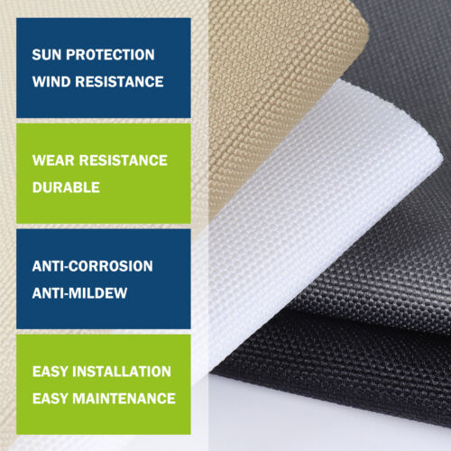 Heavy Duty Canvas Fabric Car Exterior Canopy Awning Fabrics Cover UV Resistant - Picture 2 of 16