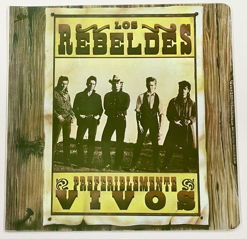 Los Rebeldes – Preferiblemente Vivos - Colombian Press 1989 NM - 第 1/6 張圖片