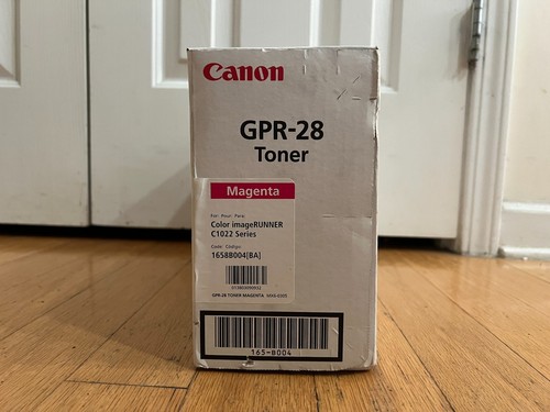 GENUINE CANON GPR-28 MAGENTA 1658B004 TONER CARTRIDGE C1030/C1030 SERIES ULAT-7 - Picture 3 of 6