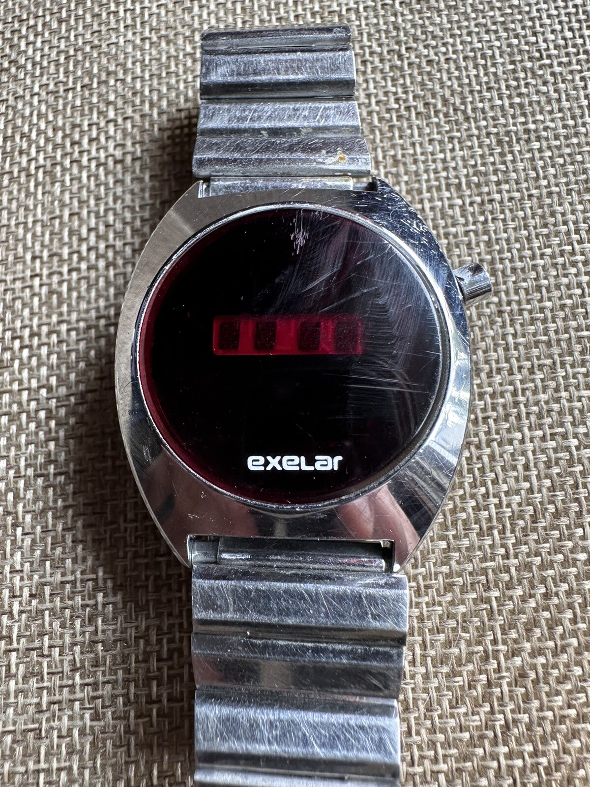 Novus LED exelar Vintage Digital Watch eBay