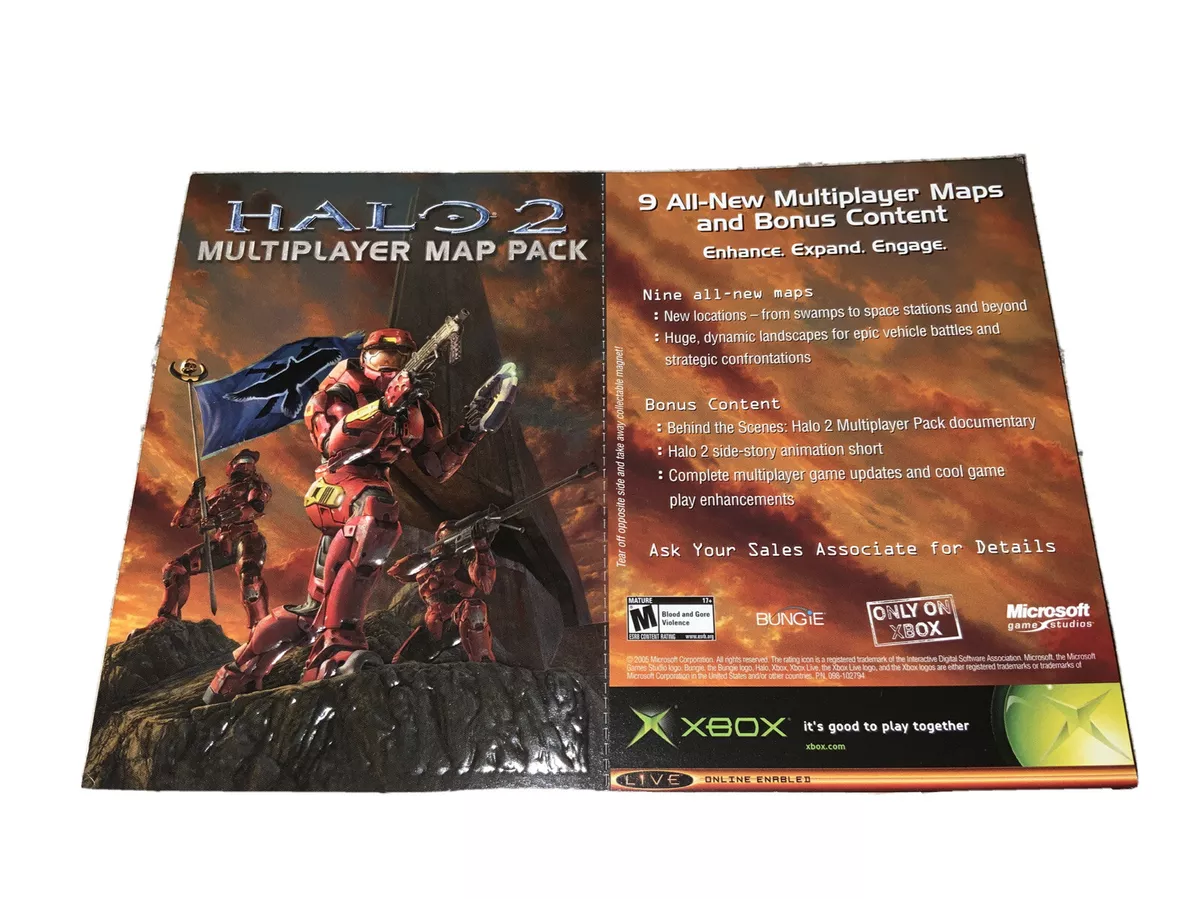 Xbox Halo 2 Live Online Enabled Microsoft Game Studios Video Game