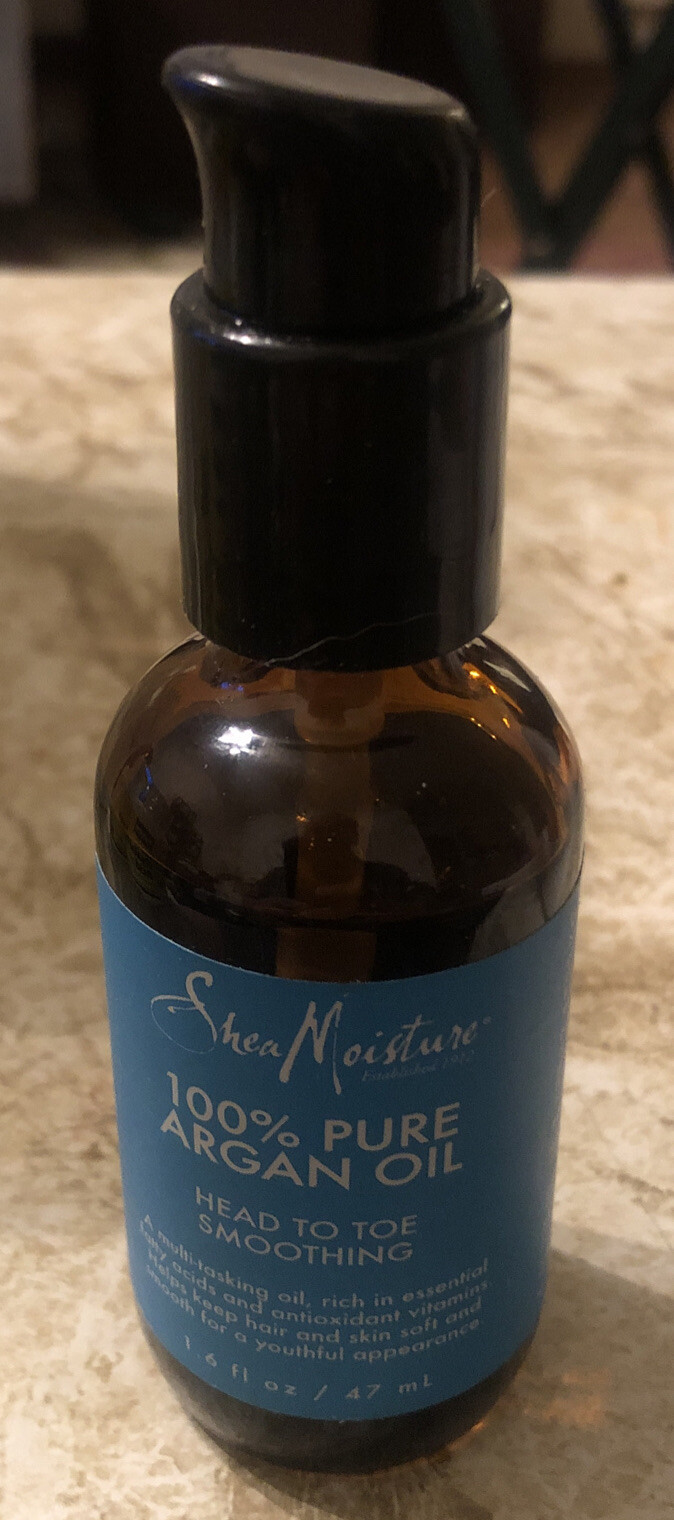 Shea Moisture 100% Pure Argan Oil Head To Toe Smoothing - 1.6oz