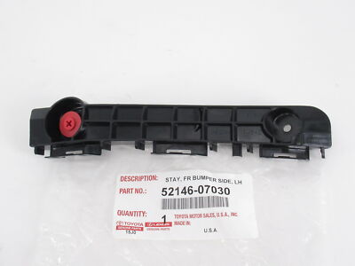 Genuine OEM Toyota 52146-07030 Driver Front Bumper Support Bracket