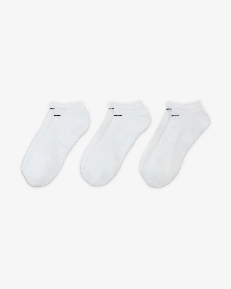 Nike Chaussettes Fantasme Everyday Cushioned 3 paires Unisexe 100 Blanc/Noir - Photo 2/4