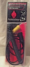 RocketMate Motorcycle Helmet Headset Connector Cable for FRS 2-way Radios NEW